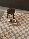 Ferm Living Check Wool Jute Rug