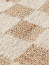 Ferm Living Check Wool Jute Rug