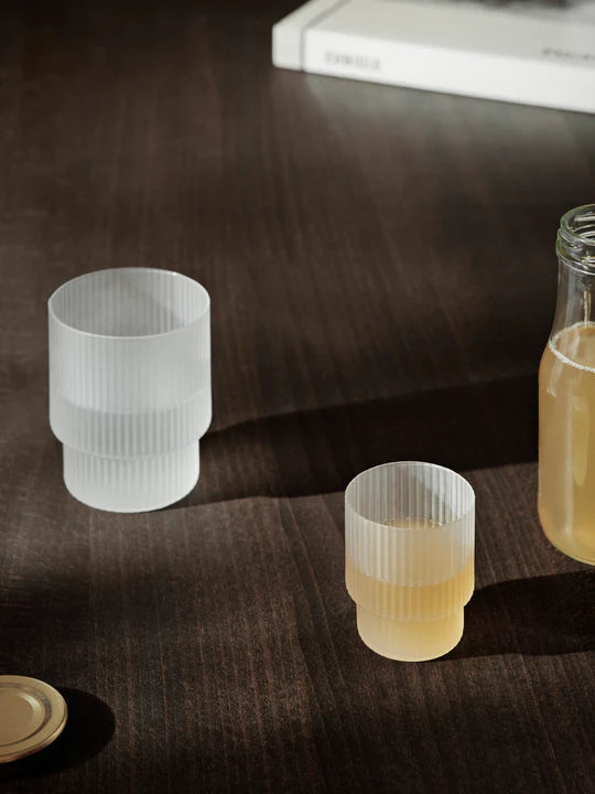 Ferm Living Small Ripple Glass - Set of 4