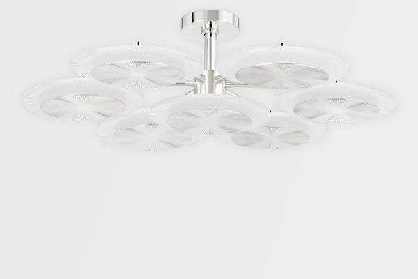 Corbett 7 Light Semi Flush