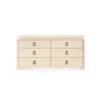 Villa & House Elina Extra Large 6-Drawer Dresser