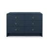 Villa & House Bryant Linen Extra Large 6-Drawer Dresser