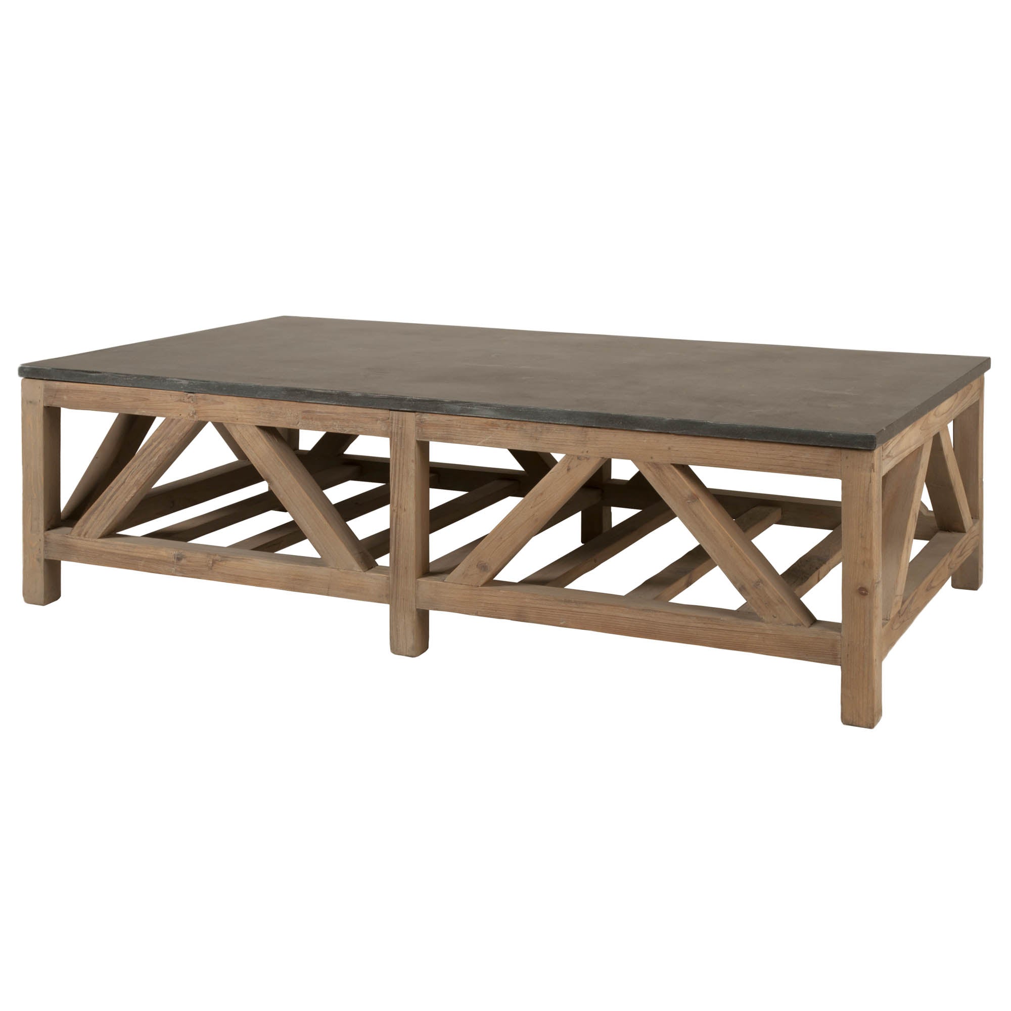 Bluestone coffee outlet table