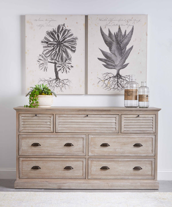 Essentials For Living Eden 7-Drawer Media Dresser