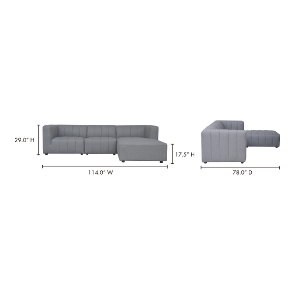 Moe's Lyric Lounge Modular Sectional