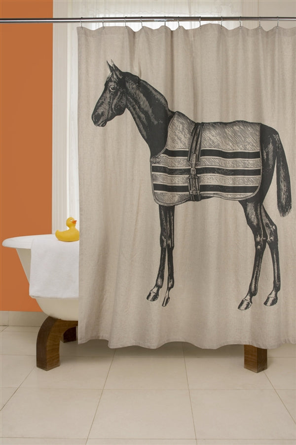 Thomas Paul Equestrian Shower Curtain