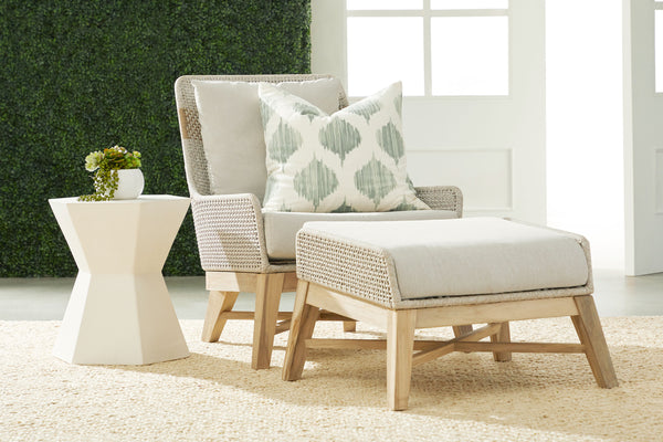 Essentials For Living Tapestry Outdoor Footstool