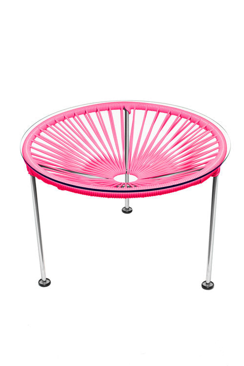 Innit Zicatela Table - Chrome Frame