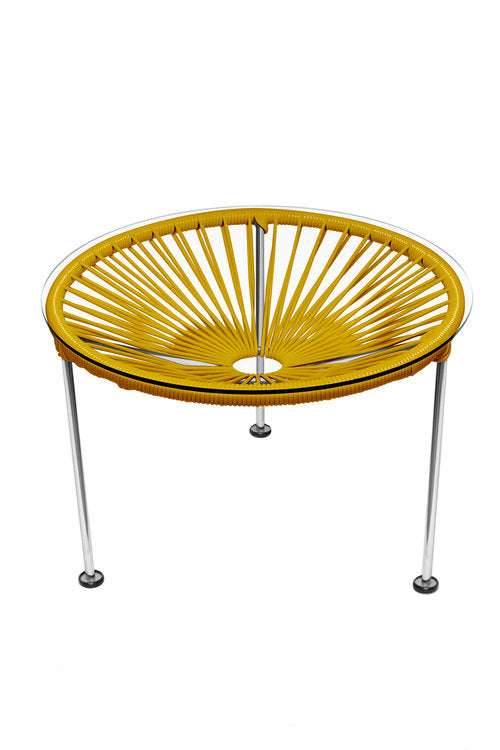 Innit Zicatela Table - Chrome Frame