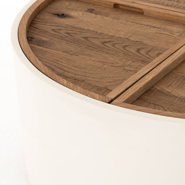 Four Hands Cas Drum Coffee Table