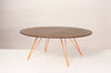 Tronk Williams Coffee Table - Oval Large Walnut Orange