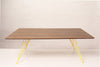 Tronk Williams Coffee Table - Rectangular Large Walnut Yellow