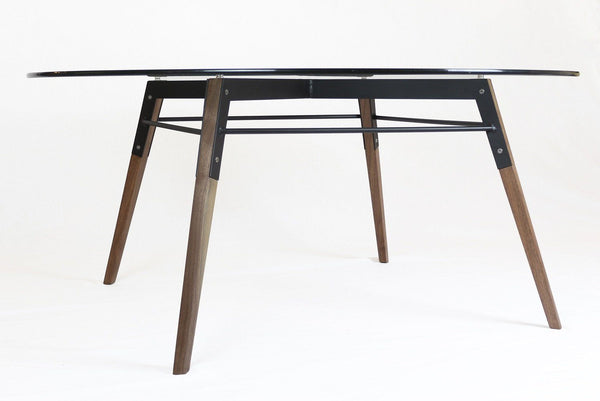 Tronk Ross Coffee Table Walnut Black 