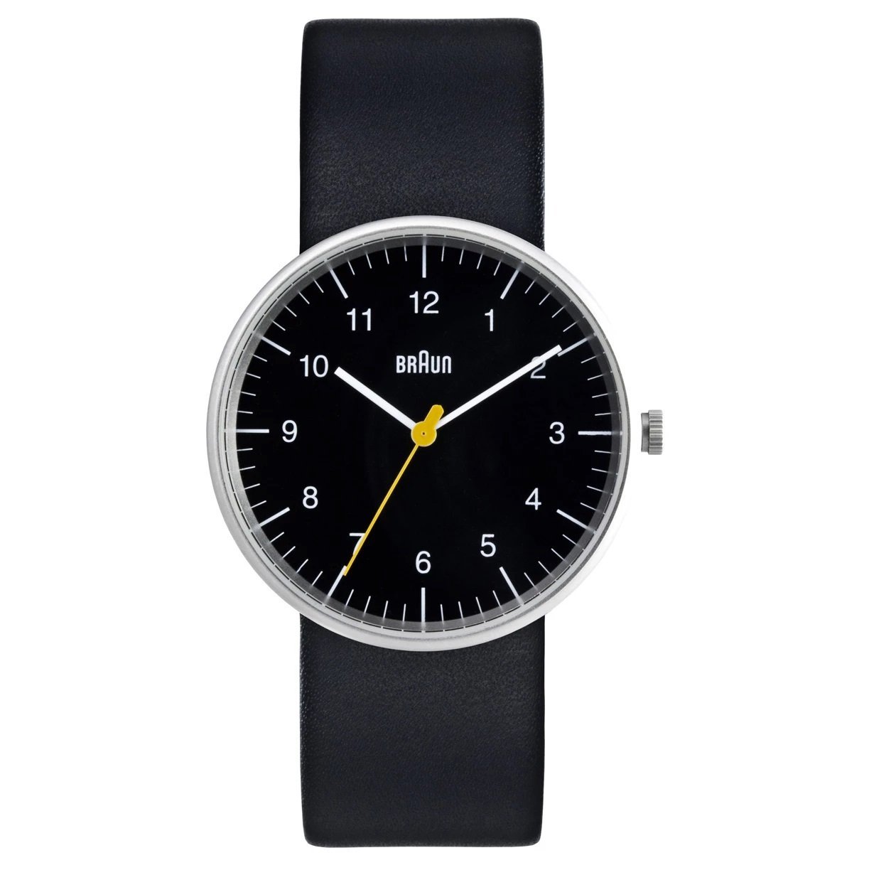 Braun Men's Black Dial & Black Band – House&Hold