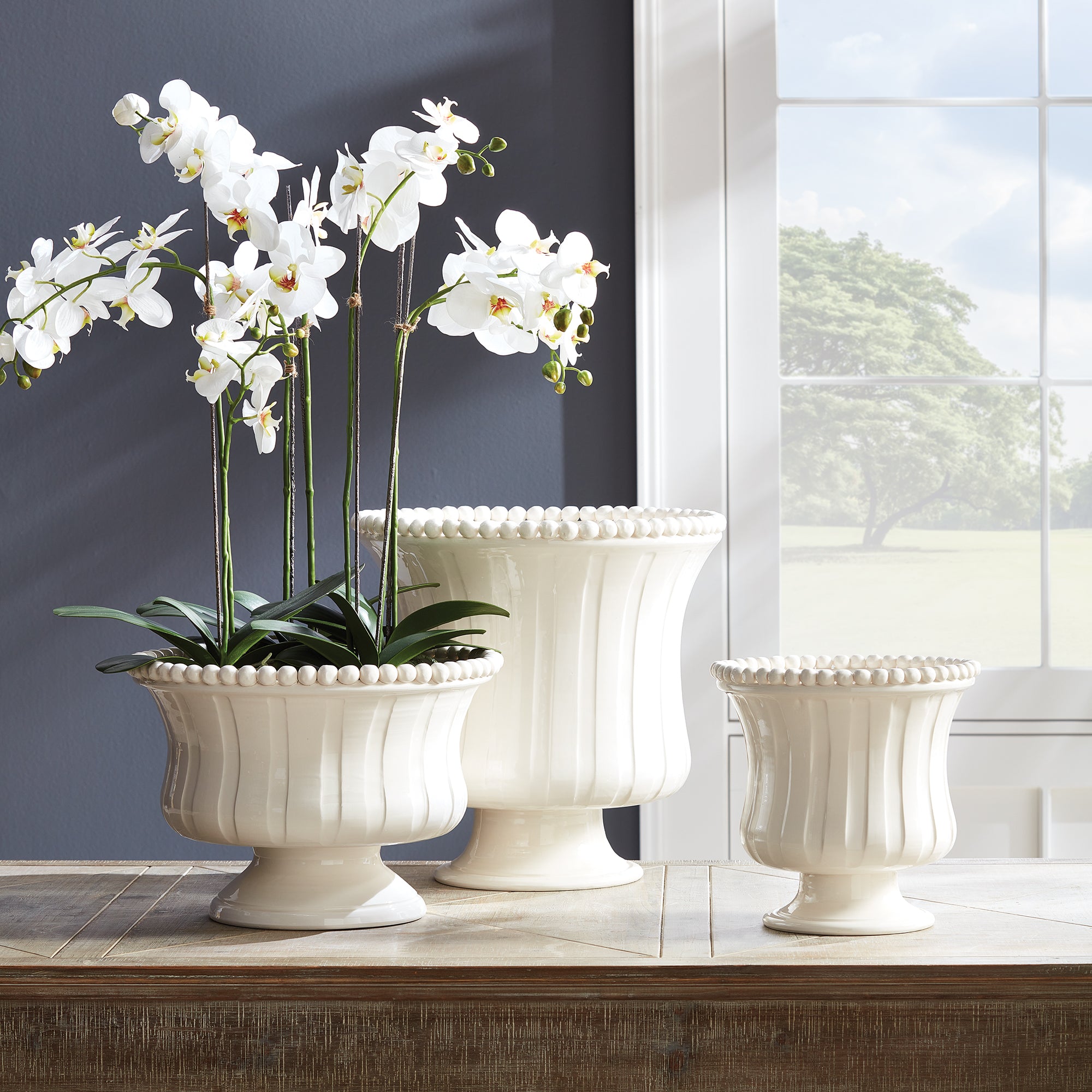 Decorative Footed Pedestal Bowls For The Home — LIVEN DESIGN