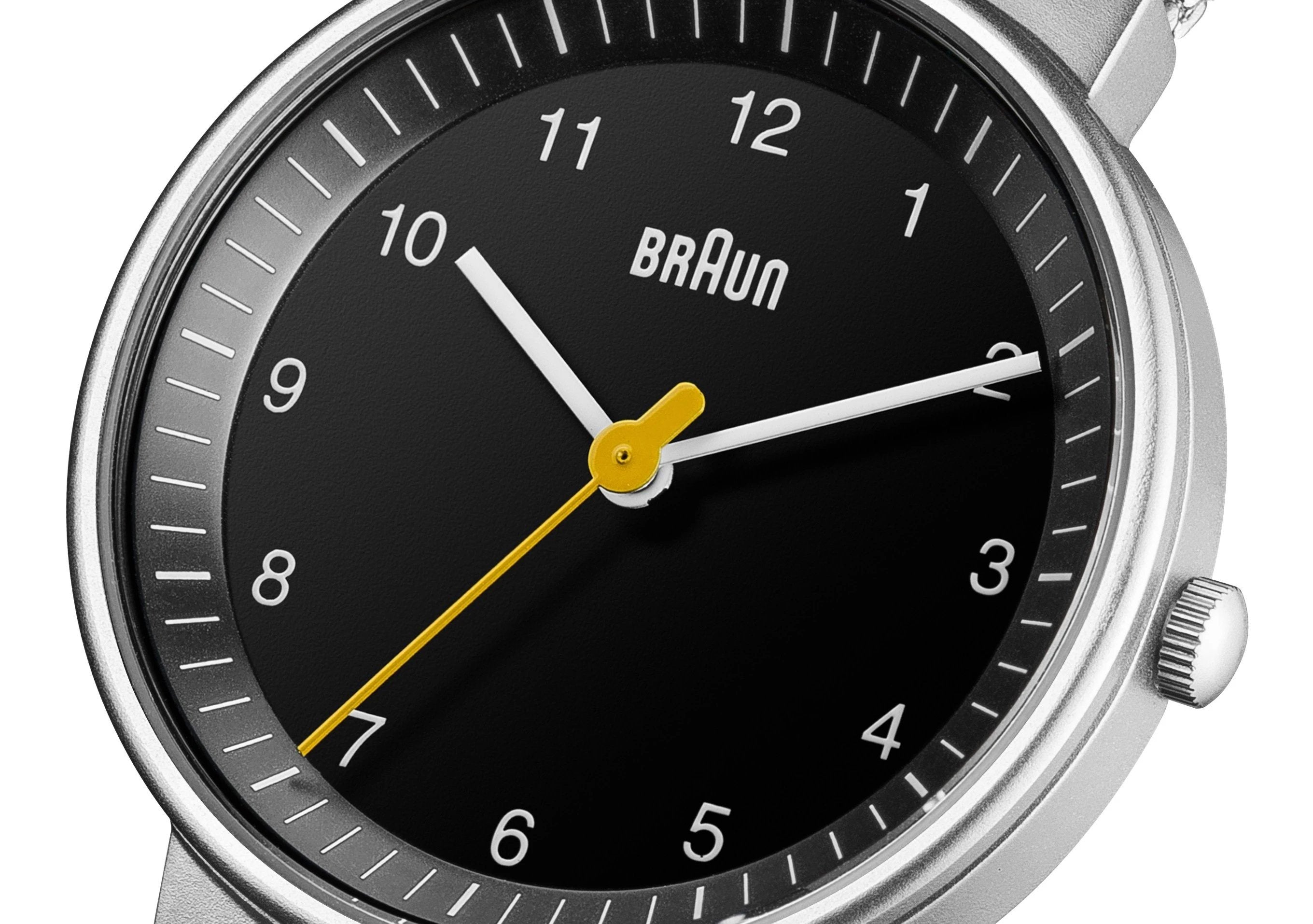 Braun mesh orders watch