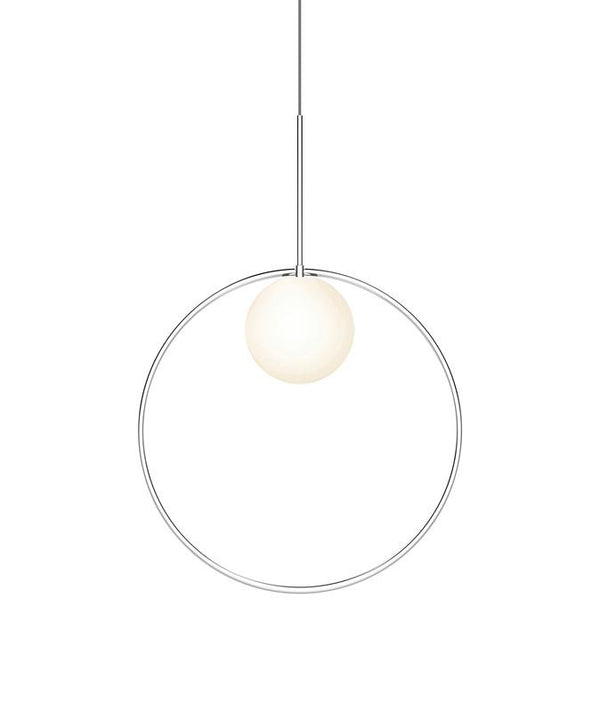 Pablo Bola Halo Pendant Brass Small 