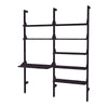 GUS Branch-2 Desk Shelving Unit Upright Ash Black/Brackets Black/Self Ash Black 