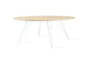 Tronk Williams Coffee Table - Circular Large Maple White