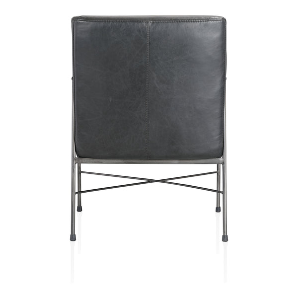 Moe's Dagwood Leather Armchair