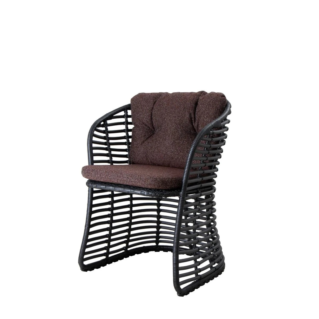 Cane basket online chair