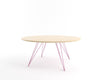 Tronk Williams Coffee Table - Circular Small Maple Pink