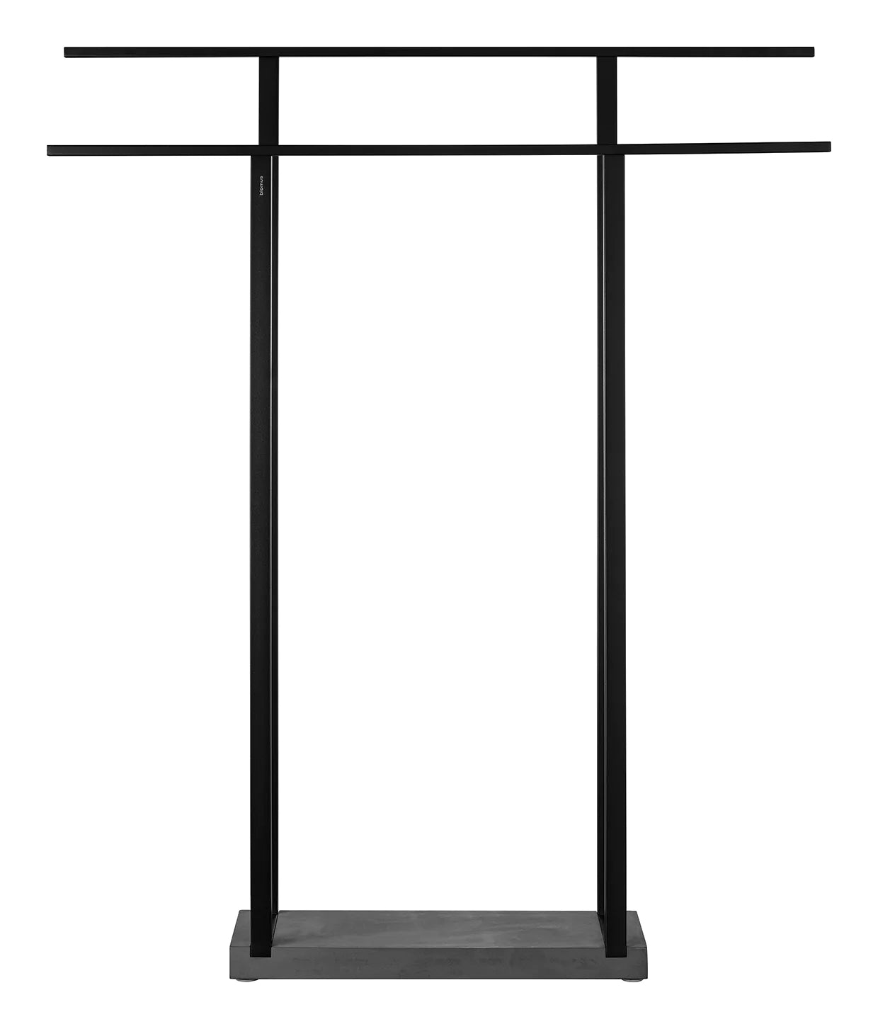 Black floor towel discount rack