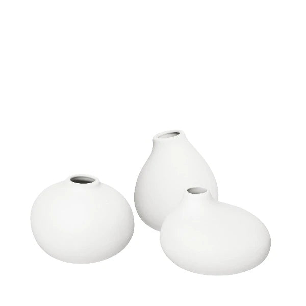 3 Porcelain Blomus of Set – House&Hold Mini Nona - Vases