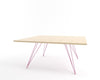 Tronk Williams Coffee Table - Rectangular Large Maple Pink