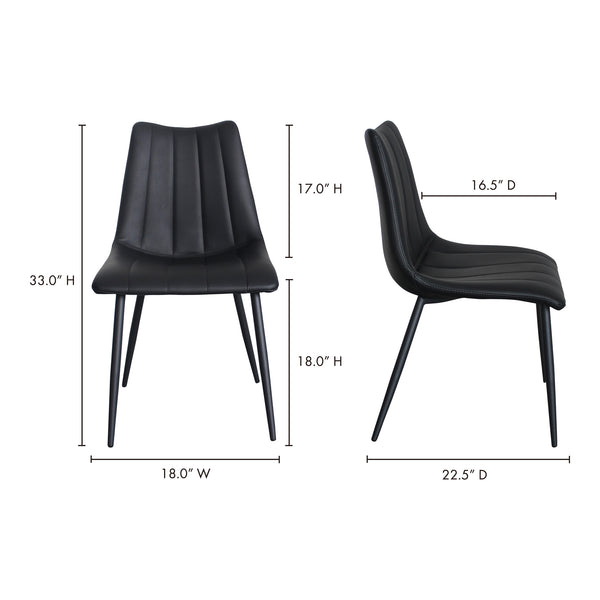 Moe's Alibi Dining Chair - Set of 2