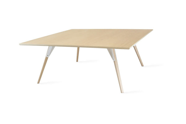 Tronk Clarke Coffee Table - Square Small Walnut Black