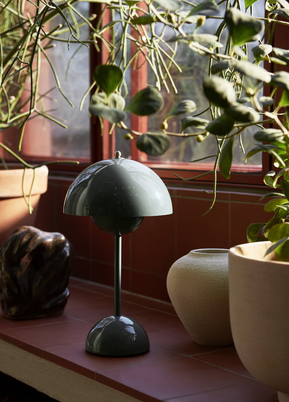 Lampe sans fil rechargeable Flowerpot VP9 &tradition 