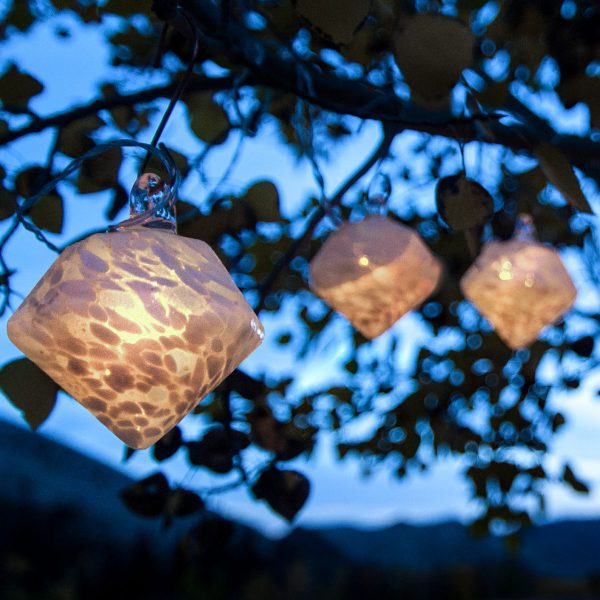 Allsop Aurora Glow Solar Glass String Lights