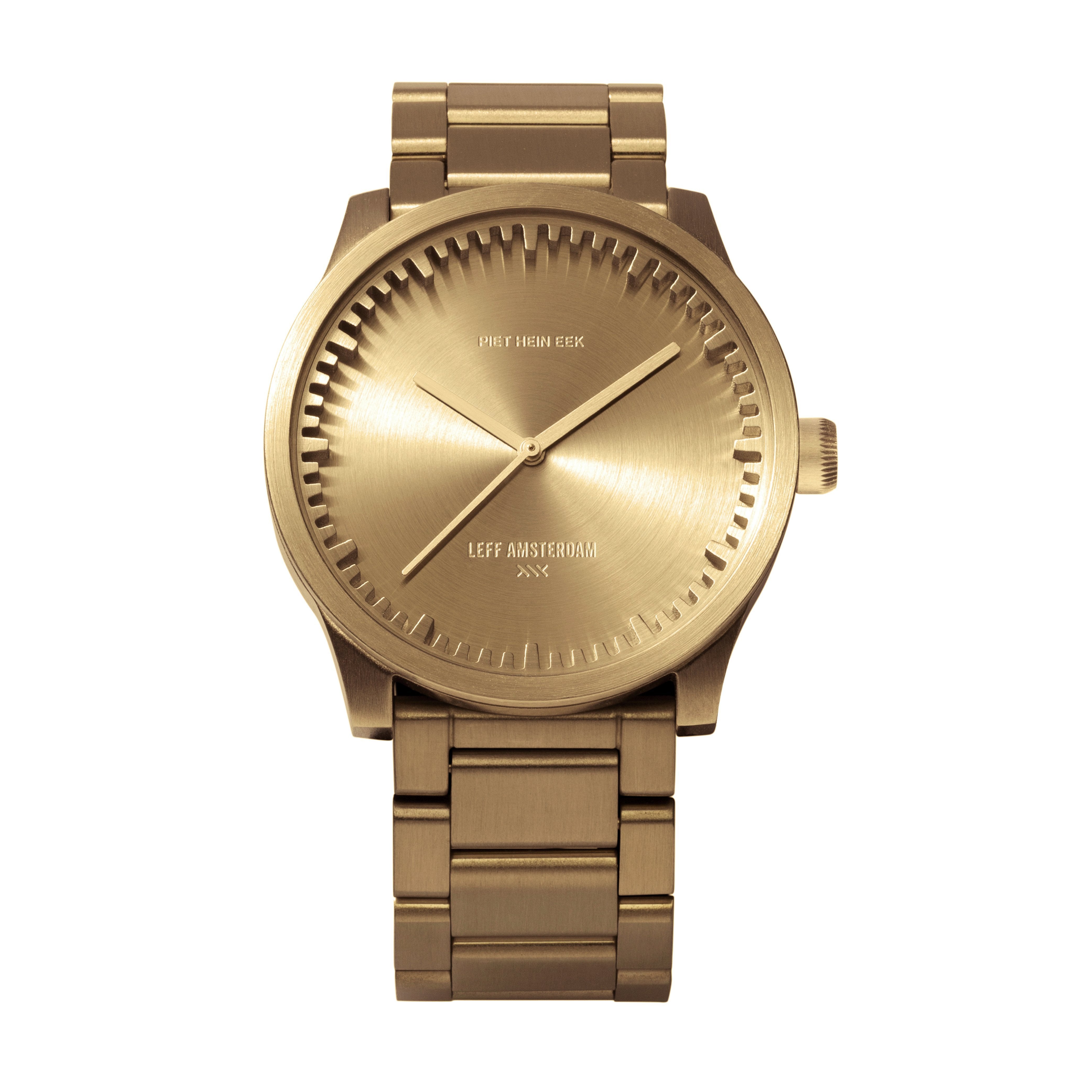 LEFF Amsterdam S38 Tube Watch Brass