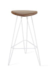 Tronk Madison Bar Stool 30" White Walnut 