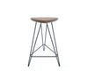 Tronk Madison Counter Stool 26" Navy Walnut 