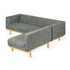 GUS Modern Mulholland Bi-Sectional Sofa