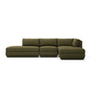 GUS Modern Podium Modular 4 PC Lounge Sectional B