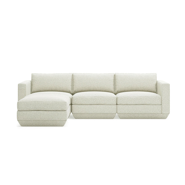 GUS Modern Podium Modular 4 PC Sectional