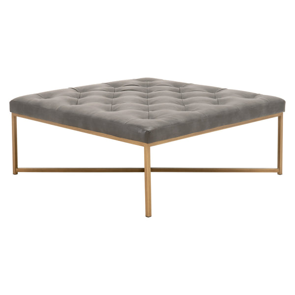 Essentials For Living Rochelle Upholstered Square Coffee Table