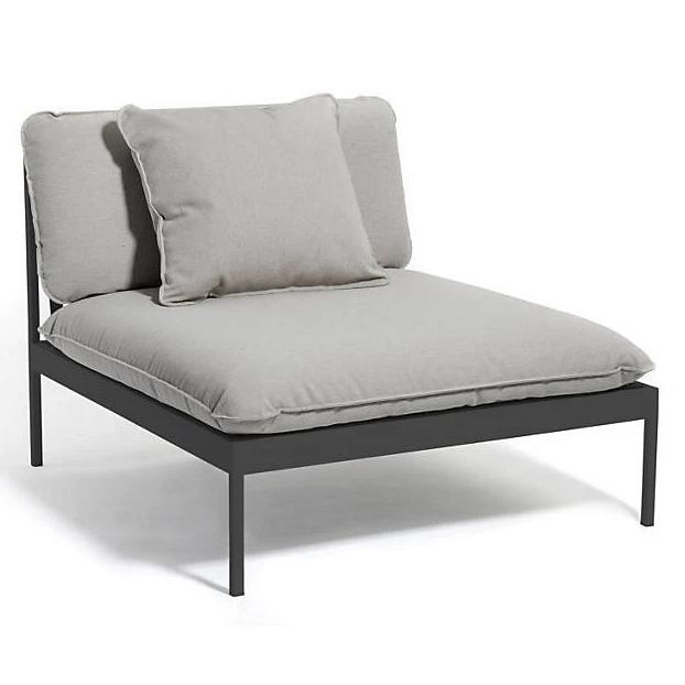 Dark grey lounge online chair