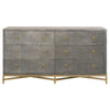 Essentials For Living Strand Shagreen 6-Drawer Double Dresser