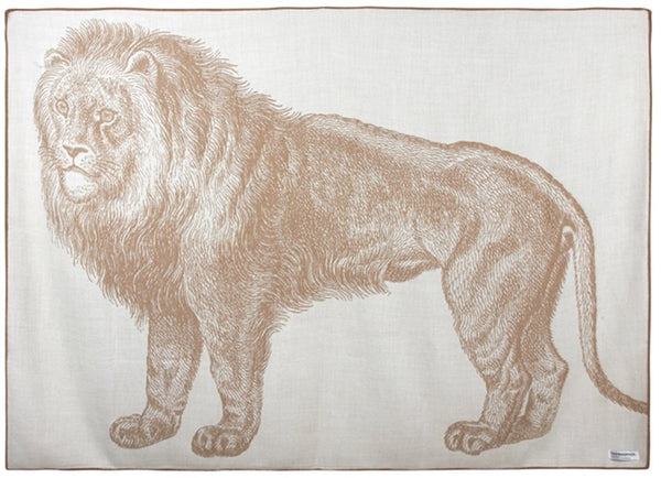 Thomas Paul Lion Alpaca Throw Camel 