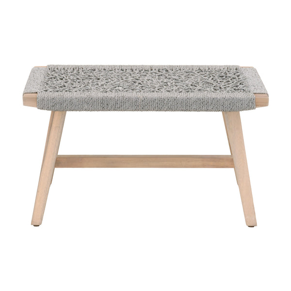 Essentials For Living Weave Outdoor Accent Stool