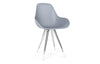 Kubikoff Angel Dimple Closed Chair Light Grey No Seat Pad 