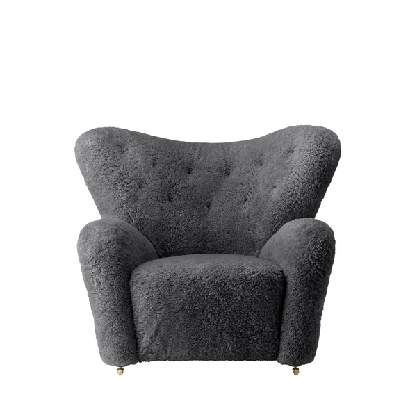 byLassen The Tired Man Lounge Chair Sheepskin