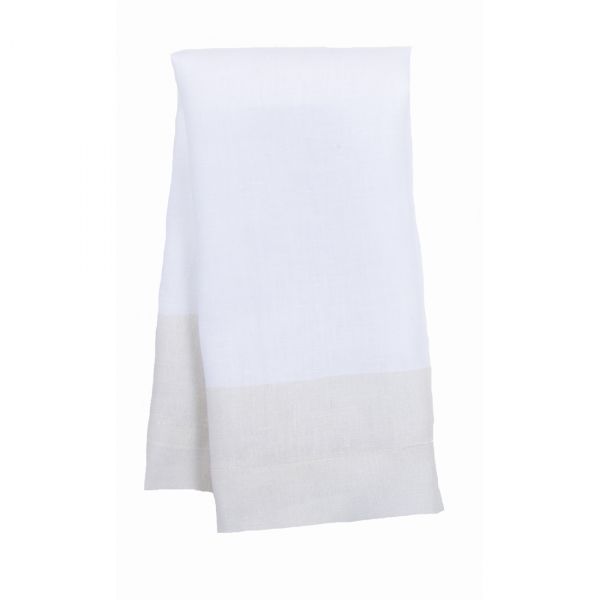 BASIC LINEN NAPKIN (PACK OF 2) - Gray / Beige