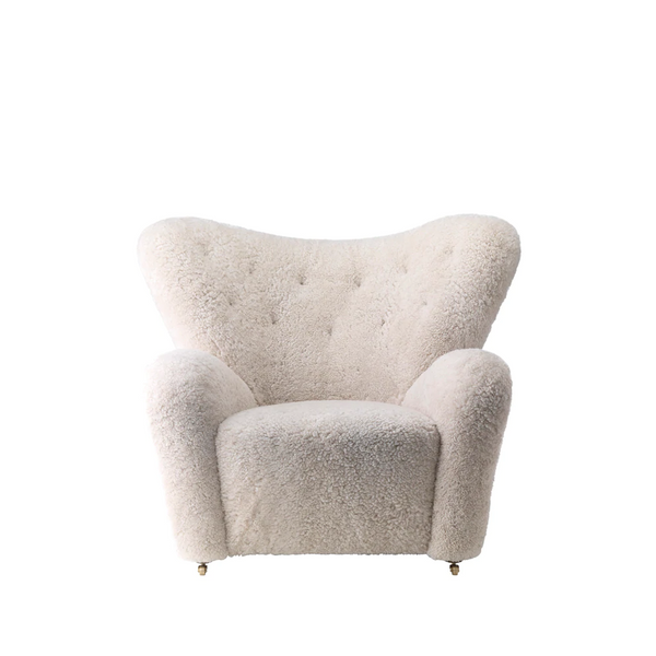 byLassen The Tired Man Lounge Chair Sheepskin