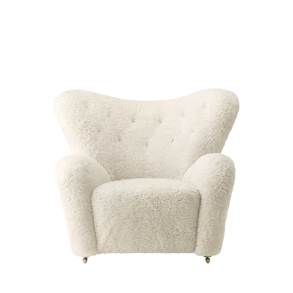 byLassen The Tired Man Lounge Chair Sheepskin