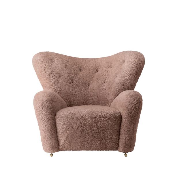 byLassen The Tired Man Lounge Chair Sheepskin